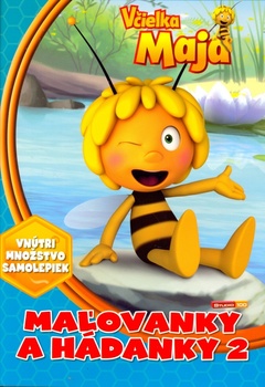 obálka: Včielka Maja – Maľovanky a hádanky 2