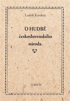 obálka: O hudbě československého národa