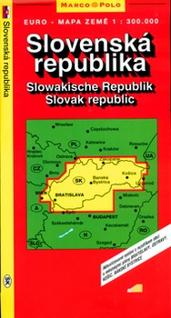 obálka: Autoatlas Slovenská republika 1:300 000 