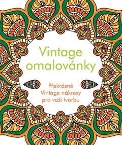 obálka: Vintage omalovánky - Překrásné Vintage nákresy pro vaši tvorbu