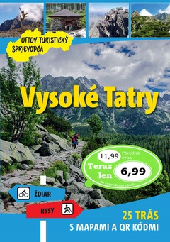 obálka: Vysoké Tatry Ottov turistický sprievodca