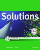 obálka:  	 Solutions - Elementary - Student's Book + MultiROM   
