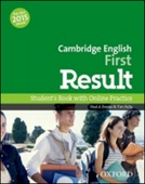 obálka: Cambridge English First Result Student´s Book with Online Practice Test