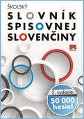 obálka: Školský slovník spisovnej slovenčiny - 50 000 hesiel