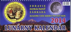 obálka: Lunárny kalendár 2014 - stolový