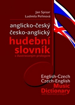 obálka: Anglicko-český / česko-anglický hudební slovník