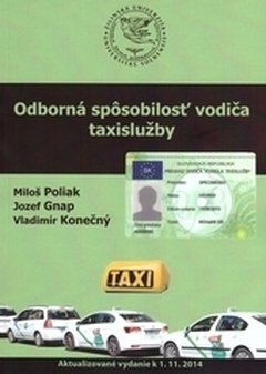 obálka: Odborná spôsobilosť vodiča taxislužby