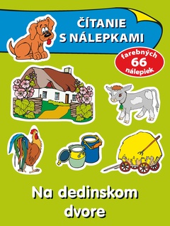 obálka: Čítanie s nálepkami. Na dedinskom dvore