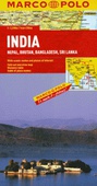 obálka: India, Nepál 1:25 000 000 automapa