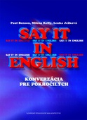 obálka: Say it in English - Konverzácia pre pokročilých 