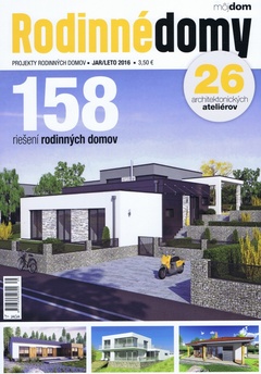 obálka: Rodinné domy  jar/leto 2016