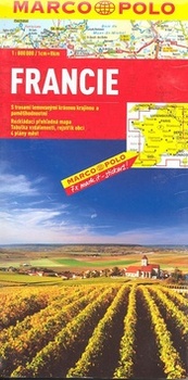 obálka: Francie 1:800 000 automapa