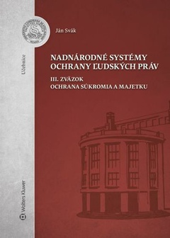 obálka: Nadnárodné systémy ochrany ľudských práv III. zväzok