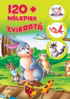 obálka: Zvieratá - 120+ nálepiek (2.vydanie)