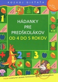 obálka: Hádanky pre predškolákov od 4 do 5 rokov