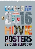 obálka: Movie Posters - nástěnný kalendář 2016