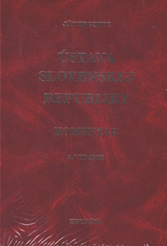 obálka: ÚSTAVA SR