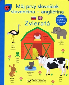 obálka: Môj prvý slovníček - Zvieratá slovenčina - angličtina