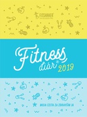 obálka: Fitness diár 2019