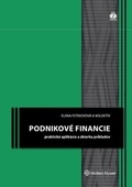 obálka: Podnikové financie - praktické aplikácie a zbierka príkladov, 2. upravené vydanie