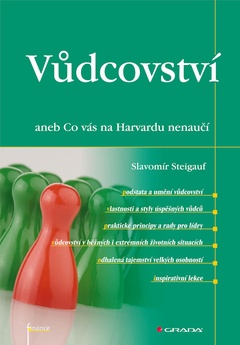 obálka: Vůdcovství - aneb Co vás na Harvardu nenaučí