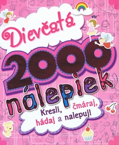 obálka: Dievčatá - 2000 nálepiek