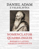 obálka: Nomenclator quadrilinguis Boemico-Latino-Graeco-Germanicus + CD