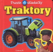obálka: Traktory - puzzle 4 skladačky