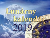 obálka: Lunárny kalendár - stolný kalendár 2019