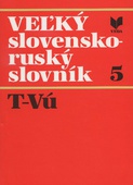 obálka: Veľký slovensko-ruský slovník 5
