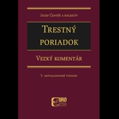 obálka: Trestný poriadok - 5. aktualizované vydanie - Veľký komentár