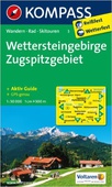 obálka: Wettersteingebirge, Zugspitzgebiet 1:50 000 automapa