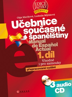 obálka: Učebnice současné španělštiny 1. díl + 3 audio CD