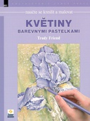 obálka: Květiny barevnými pastelkami