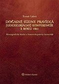 obálka: Dočasné súdne pravidlá Judexkuriálnej konferencie z roku 1861