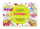 obálka: Plagát na vyfarbenie - Viedeň
