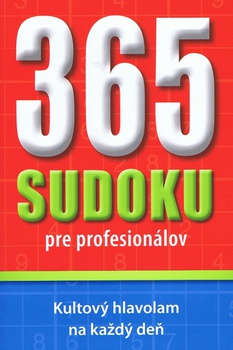 obálka: 365 sudoku pre profesionálov