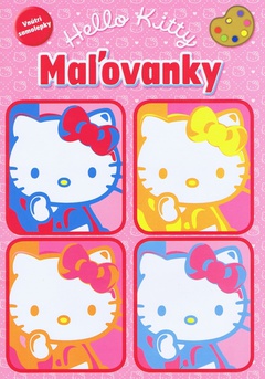 obálka: Hello Kitty - Maľovanky so samolepkami