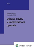 obálka: Oprava chyby v katastrálnom operáte