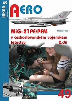 obálka: MiG-21PF/PFM v československém vojenském