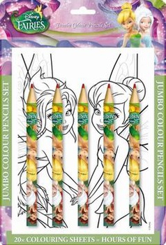 obálka: Omalovánka s maxi pastelkami Víly