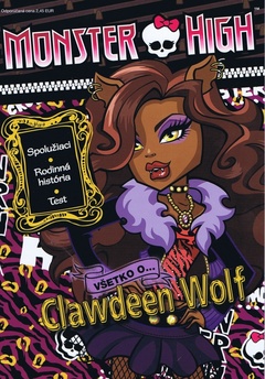obálka: Monster High - Všetko o...Clawdeen Wolf