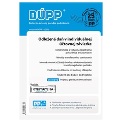 obálka: DUPP 14/2015 Odložená daň v individuálnej účtovnej závierke