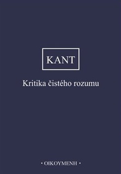 obálka: Kritika čistého rozumu