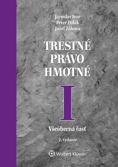 obálka: Trestné právo hmotné I