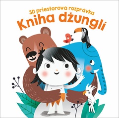 obálka: 3D priestorová rozprávka Kniha Džunglí