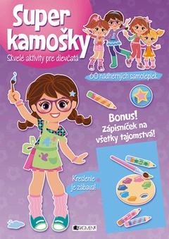 obálka: Super kamošky – Kreslenie je zábava!
