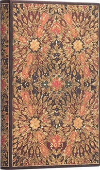 obálka: Diář Fire Flowers 2021 VSO