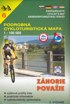 obálka: Záhorie, Považie 1:100 000