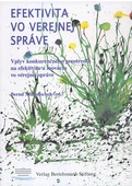 obálka:  Efektivita vo verejnej správe 
